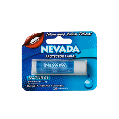 NEVADA PROTECTOR LABIAL NATURAL 4G