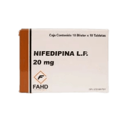 NIFEDIPINA 20MG X 10BLIST FAHD