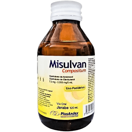 MISULVAN 15MG/5ML X 120ML PEDIATRICO