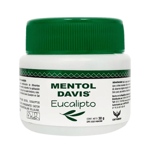MENTOL DAVIS EUCALIPTO 30G