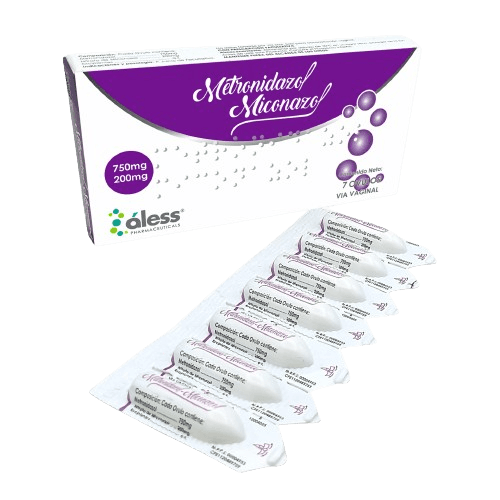 METRONIDAZOL + MICONAZOL X 7 OVULOS