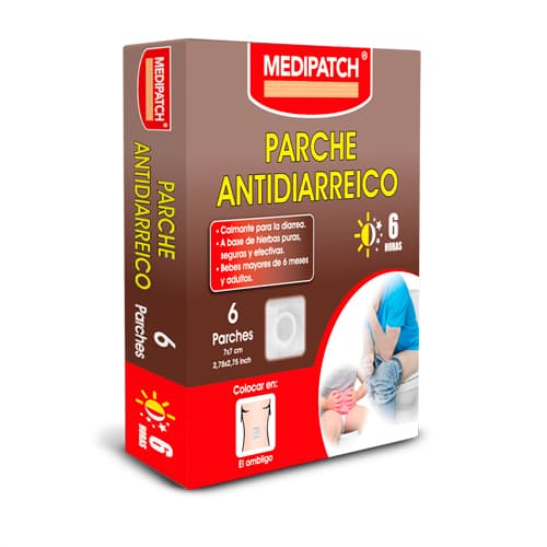 PARCHE ANTIDIARREICO X 6 UND (MEDIPATCH)