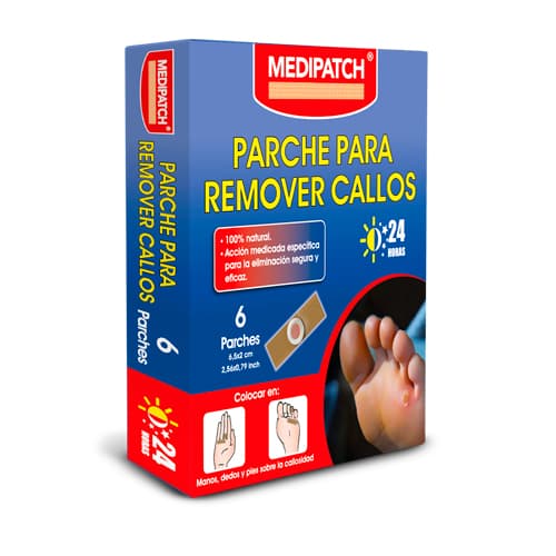 PARCHE PARA REMOVER CALLOS X 6 UND (MEDIPATCH)