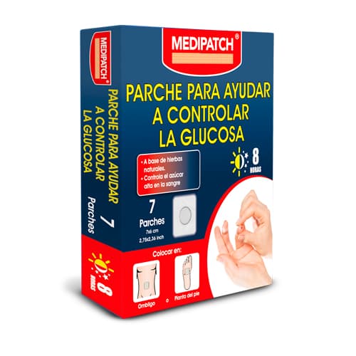 PARCHE PARA CONTROLAR LA GLUCOSA X 7 UND (MEDIPATCH)