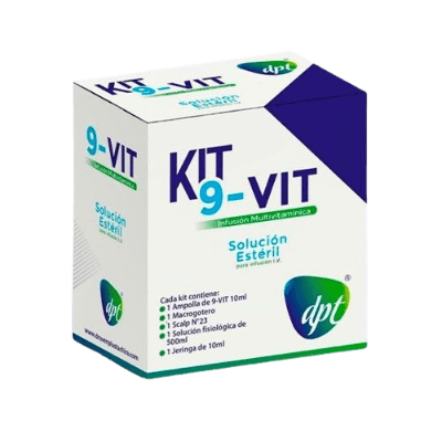KIT 9-VIT INFUSION AMP MUTIVITAMINICO