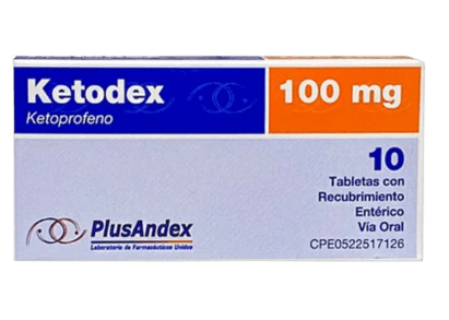 KETODEX 100MG X 10 TAB