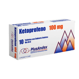 KETOPROFENO 100MG X 10TAB