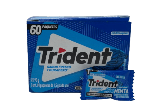 TRIDENT MENTA INDIVIDUAL X 1 UND