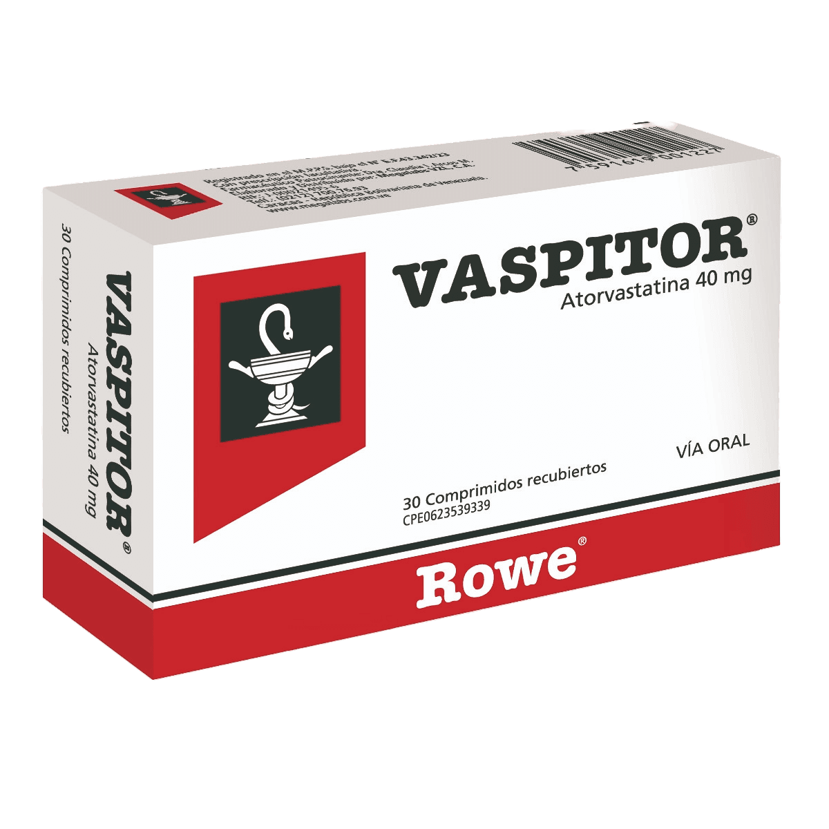 VASPITOR 40MG X 30 COMP