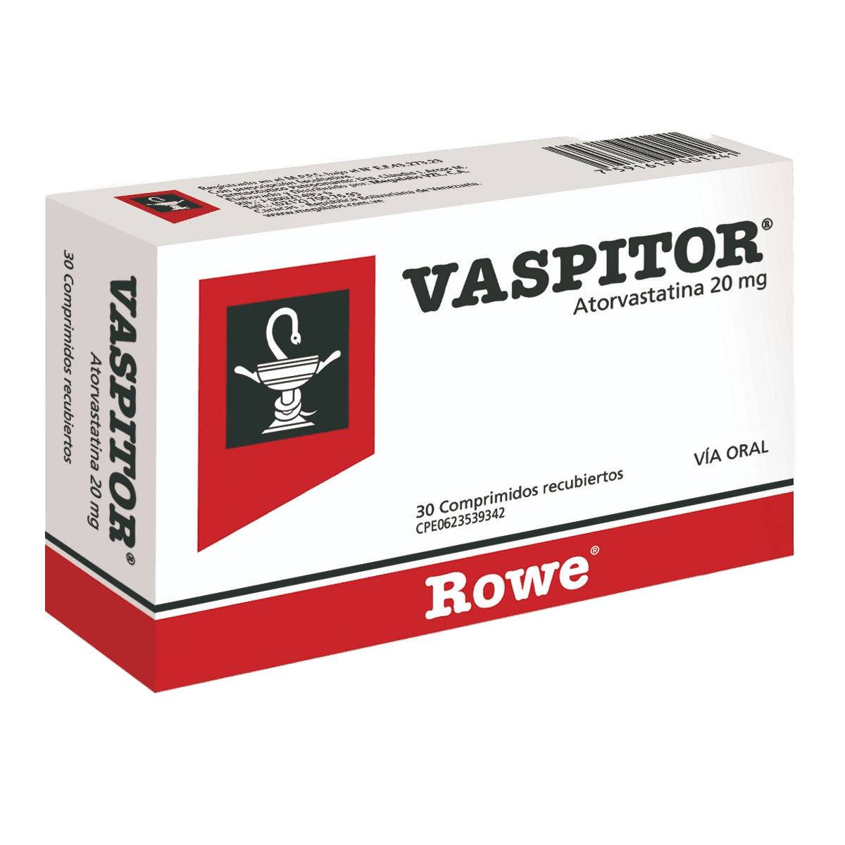 VASPITOR 20MG X 30 COMP