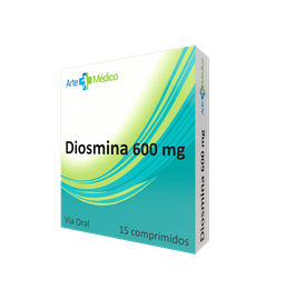 DIOSMINA 600 MG X 15 COMP ARTE MEDICO