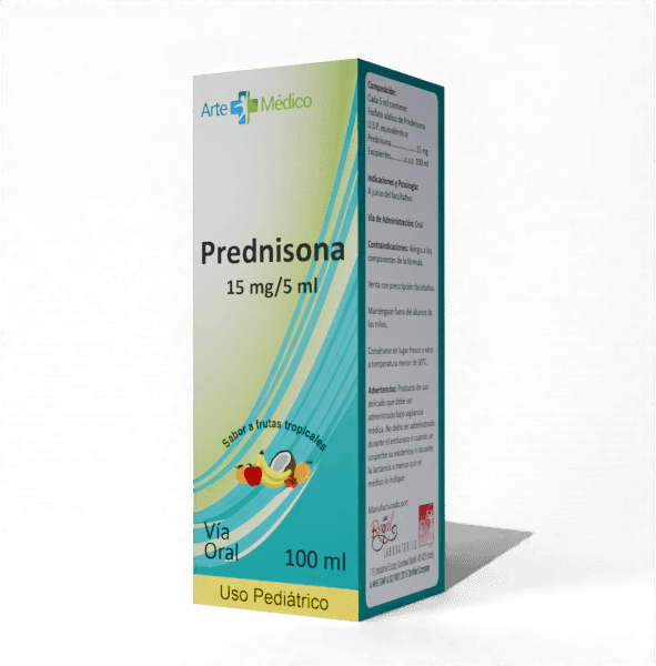 PREDNISONA 15MG/5ML SOL ORAL X 100ML