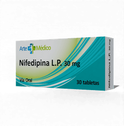 NIFEDIPINA L.P. ARTE MÉDICO 30MG X 30TAB