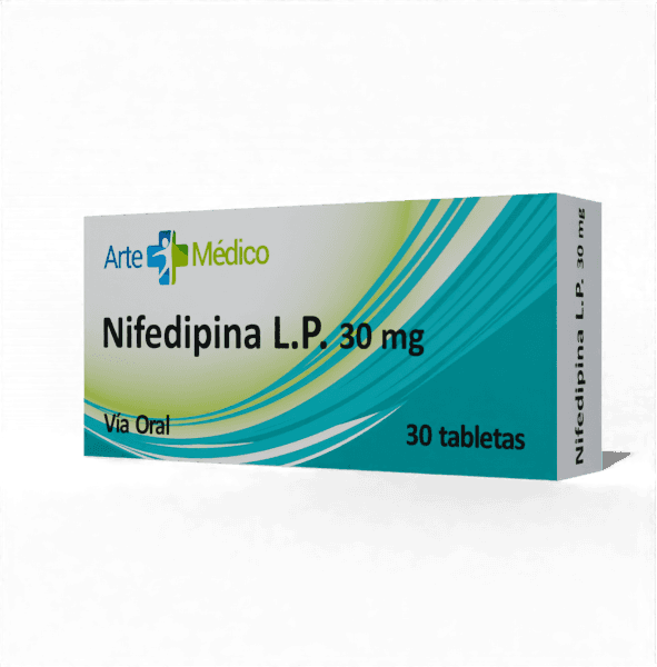NIFEDIPINA L.P. ARTE MÉDICO 30MG X 30TAB