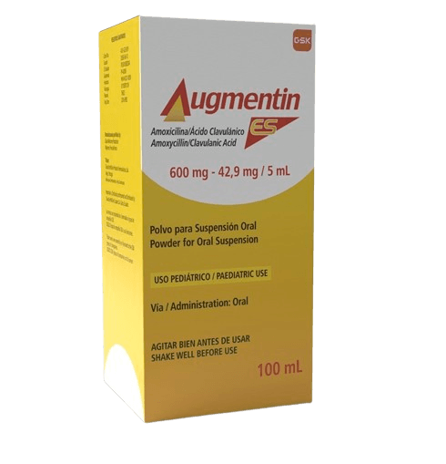 AUGMENTIN ES 600MG-42,9MG/5ML PVO X100ML