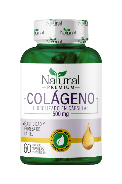 COLAGENO 500MG X 60 CAP NATURAL PREMIUM