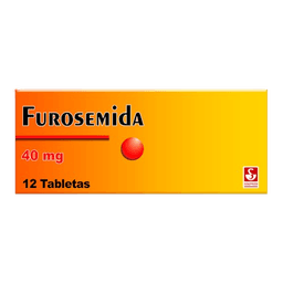 FUROSEMIDA 40MG X 12TAB