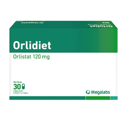 ORLIDIET 120 MG X 30 CAPS