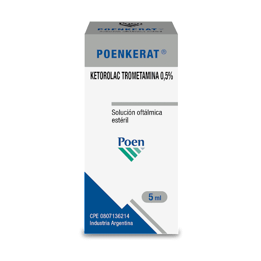 POENKERAT 0.5% SOL OFT X 5ML