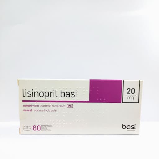 LISINOPRIL 20MG X 60COMP BASI