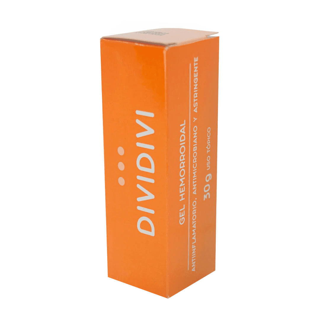 DIVIDIVI GEL HEMORROIDAL DE USO TOPICO 30GR.