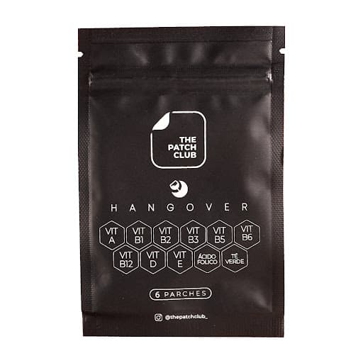 PARCHES ANTI - RESACA x 6 PARCHES