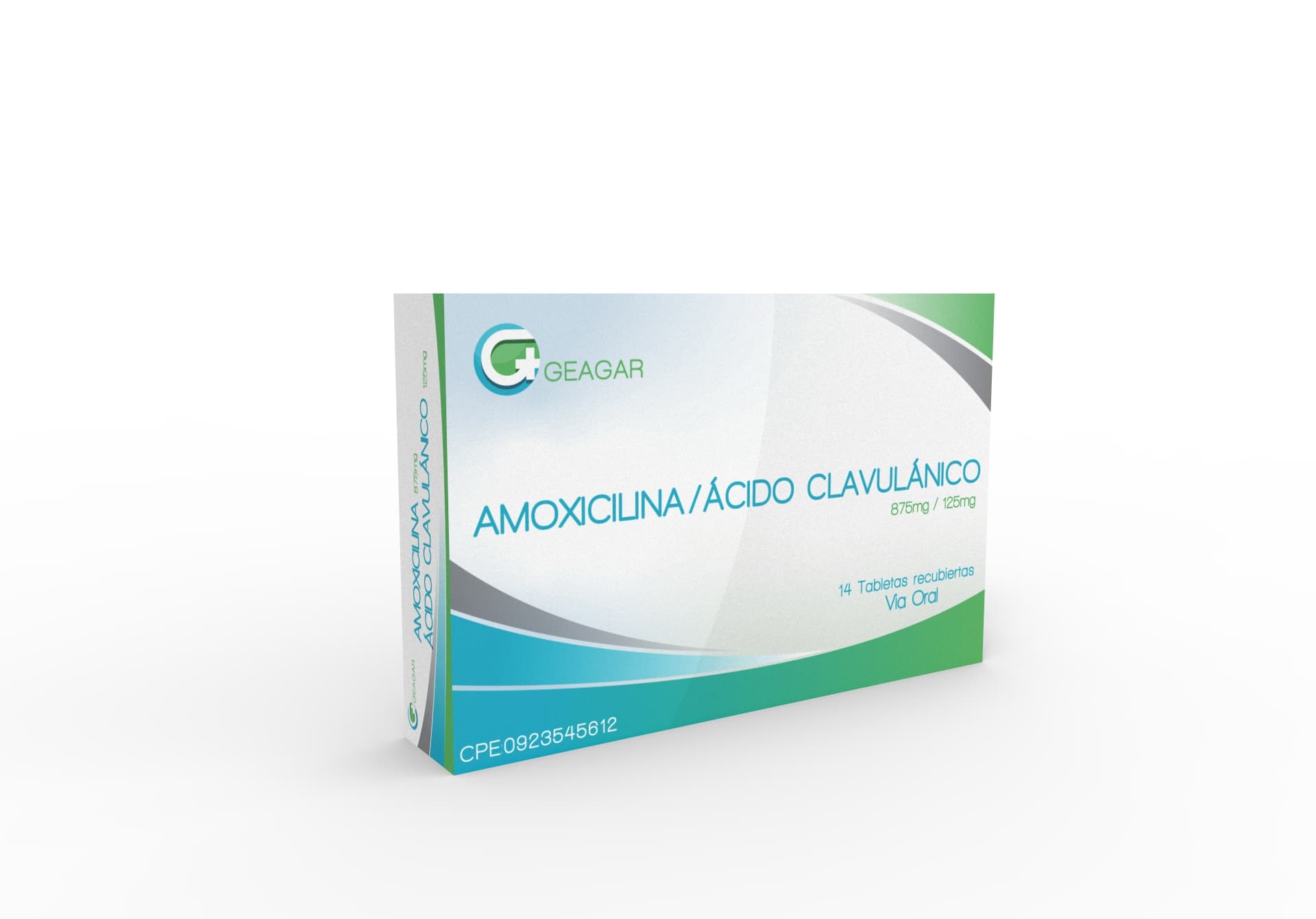 AMOXICILINA + ACIDO CLAVULA 875-125MG X14TA