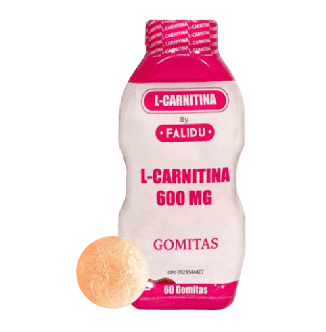 L-CARNITINA 600 MG FALIDU X 60 GOM