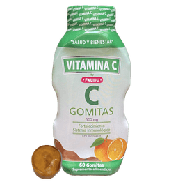 VITAMINA C 500MG FALIDU X 60 GOM