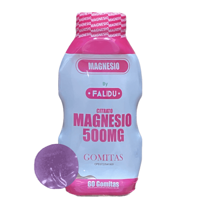 MAGNESIO 500 MG FALIDU X 60 GOM