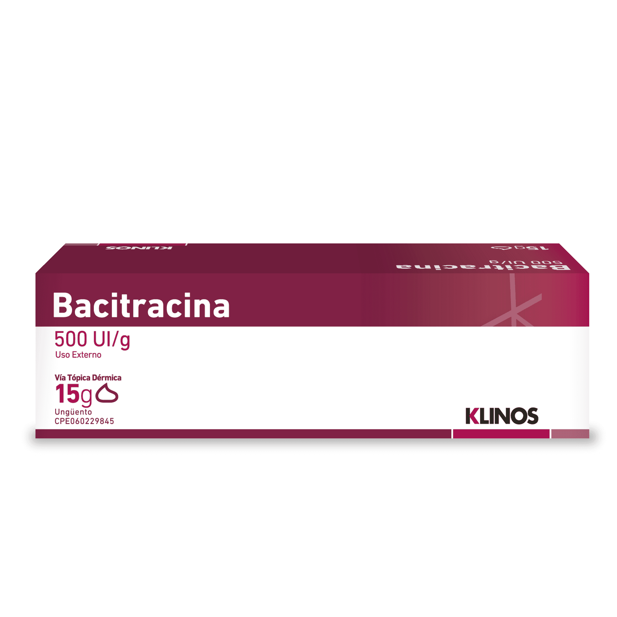 BACITRACINA 500UI/G 15GR
