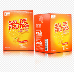 SAL DE FRUTAS MAKENO NARANJA X 10 SOBRES