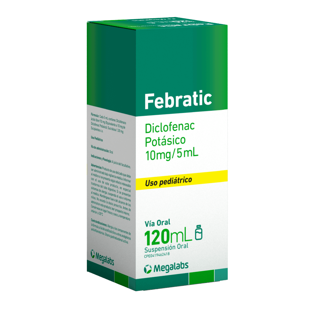 FEBRATIC 120ML SUSP