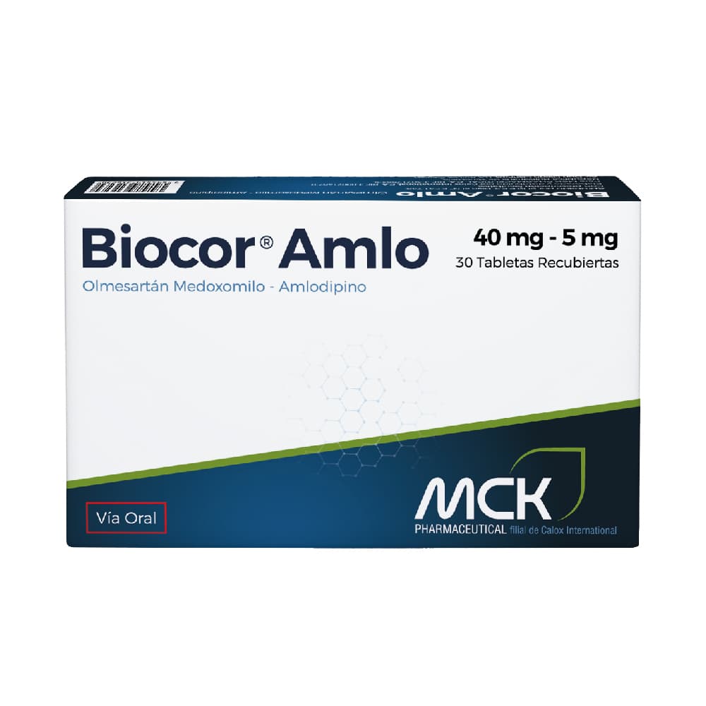 BIOCOR AMLO 40MG-5MG X 30TAB