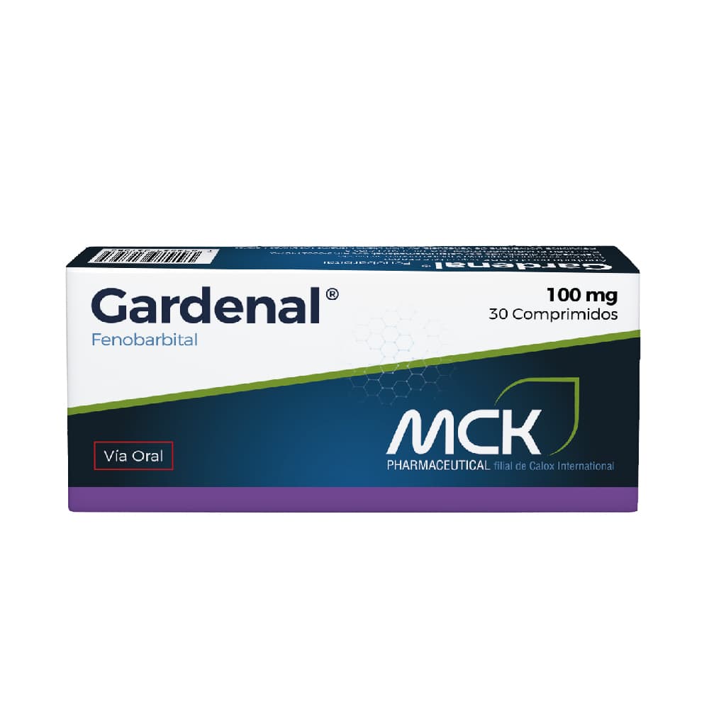GARDENAL 100MG X 30COMP MCK