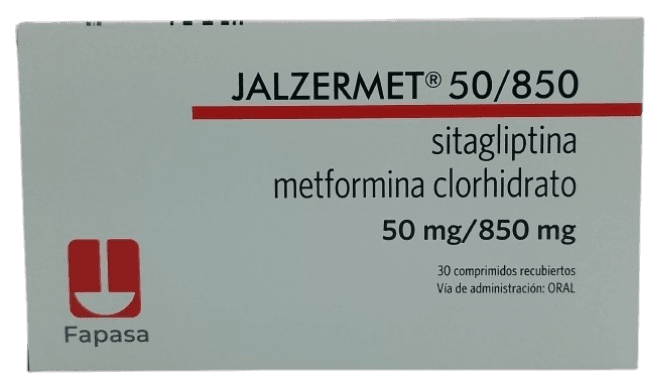 JALZERMET 50-850MG X 30 COMP