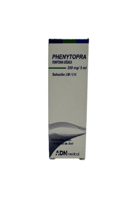 FENITOINA SOD PHENYTOPRA 250MG/5ML X 1AMP