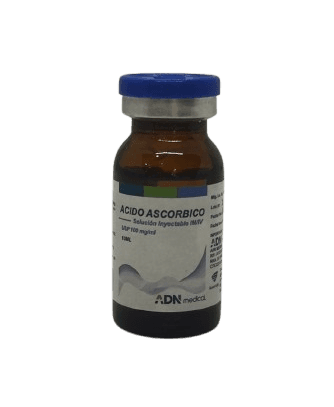 ACIDO ASCORBICO 100MG/ML I.M I.V X 1AMP