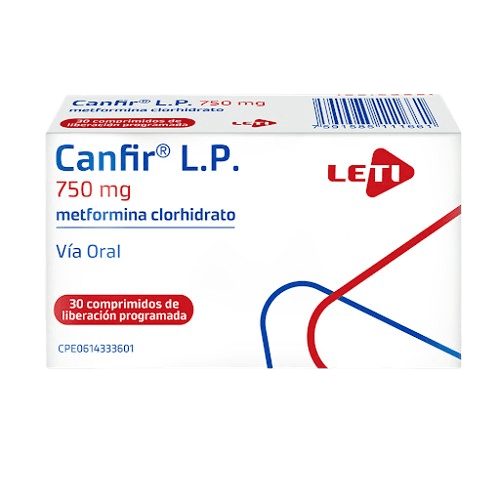 CANFIR LP 750MG X 30 COMPR LETI