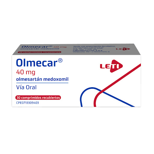 OLMECAR 40 MG X 30 COMP