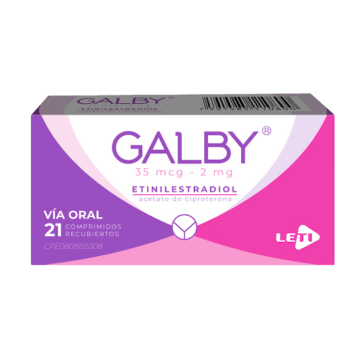 GALBY 35 MCG-2 MG X 21 COMP