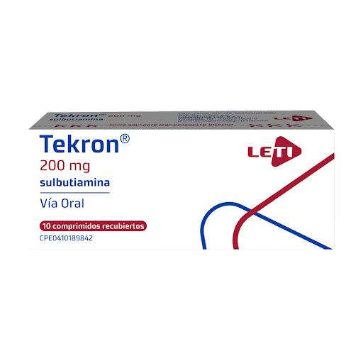 TEKRON 200 MG X 10 COMP