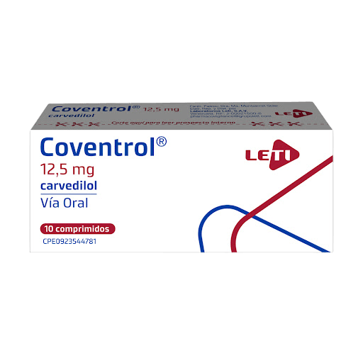 COVENTROL 12,5 MG X 10 COMP