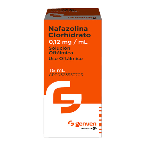 NAFAZOLINA HCL SOL OFT 0,12MG/ML X 15ML