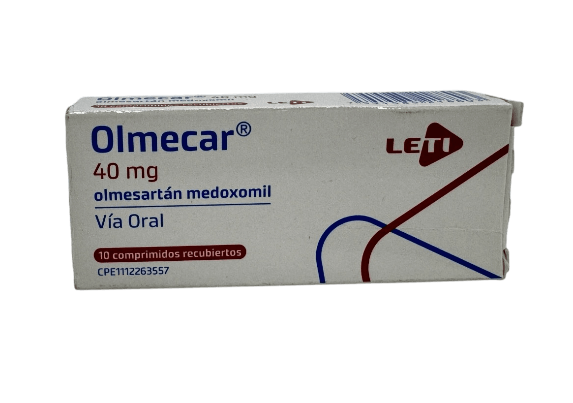 OLMECAR 40 MG X 10COMP
