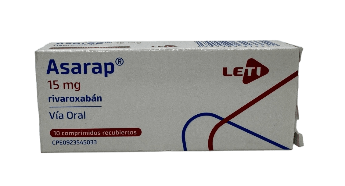 ASARAP 15 MG X 10 COMP