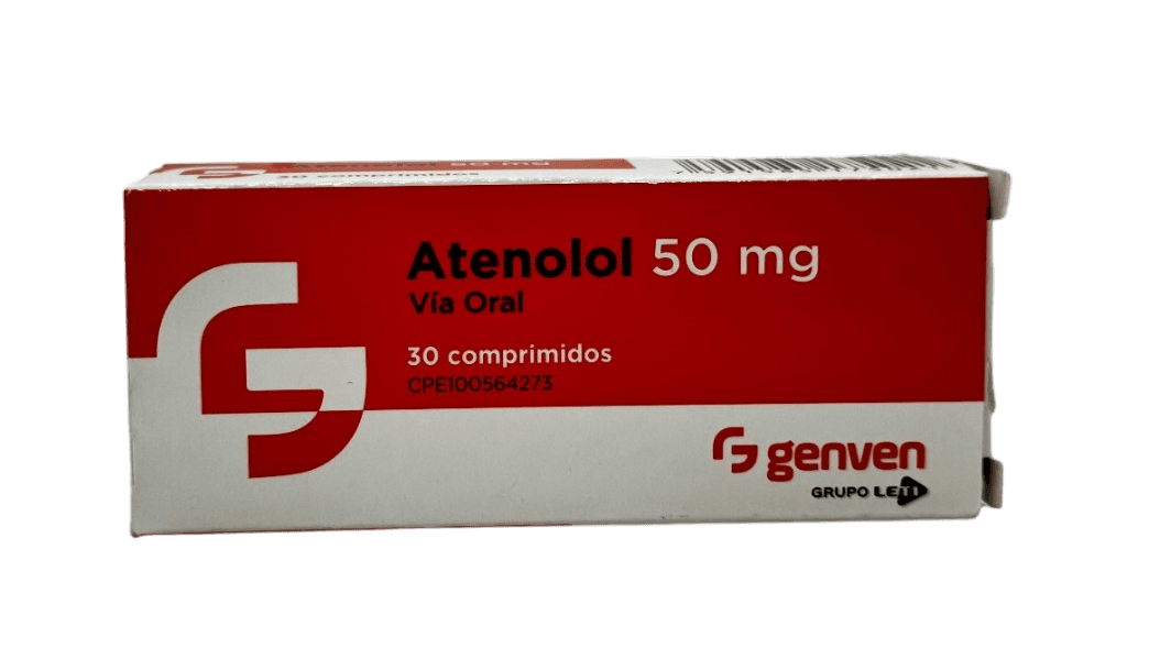 ATENOLOL 50MG X 30 COM GENVEN