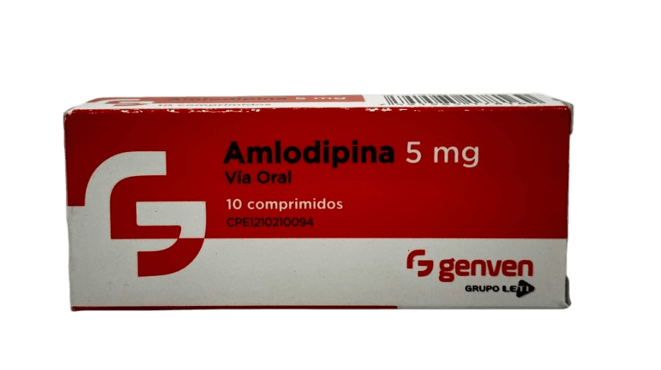 AMLODIPINA 5MG X 10COMP GENVEN