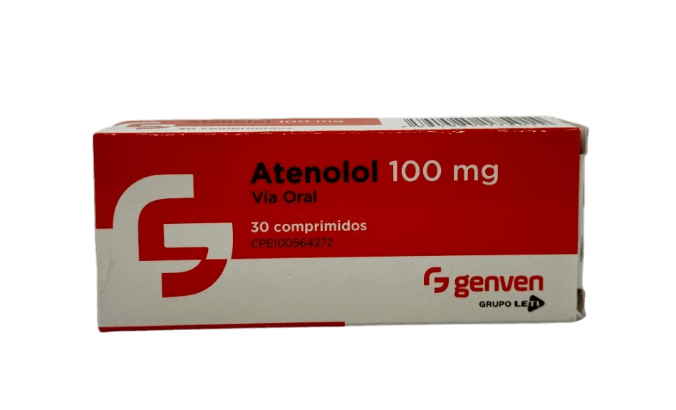 ATENOLOL COM 100 MG X 30 GENVEN