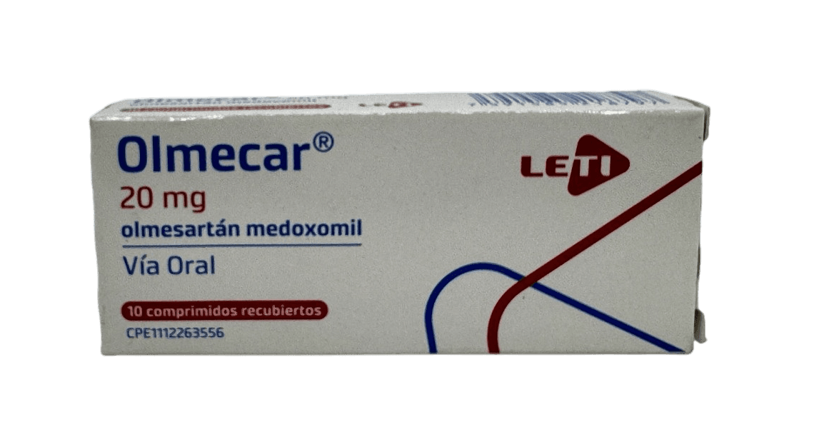 OLMECAR 20MG X 10 COMP